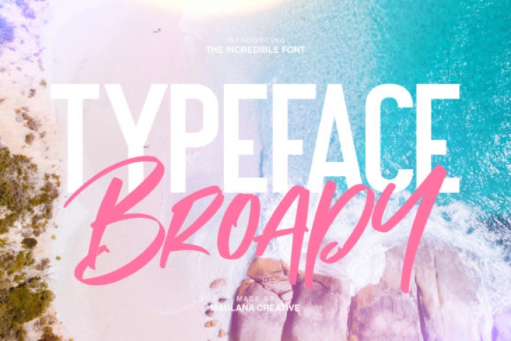 Broady Duo Font Download