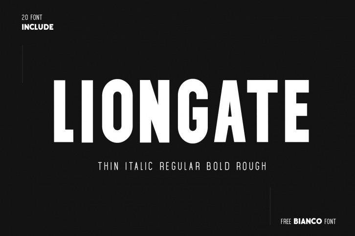 Liongate Font Download