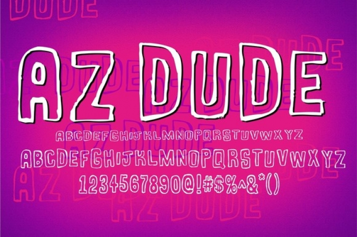 AZ Dude Font Download