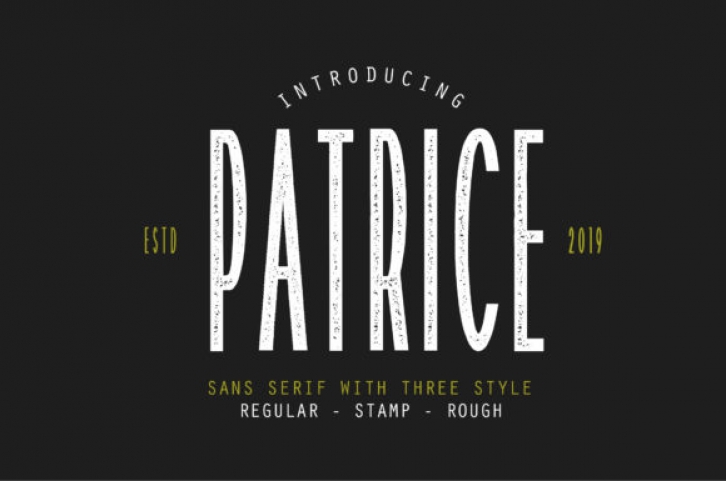 Patrice Font Download