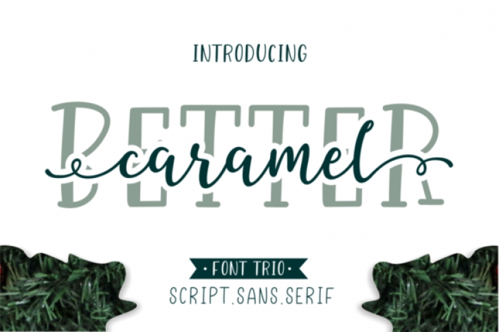 Better Caramel Trio Font Download