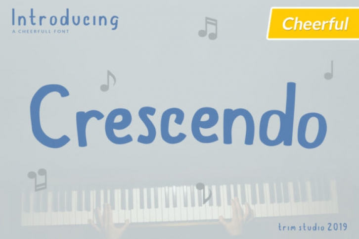 Crescendo Font Download