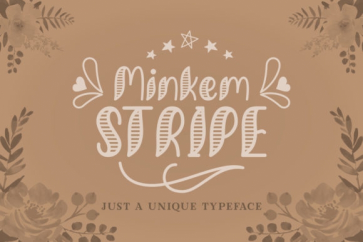 Minkem Stripe Font Download