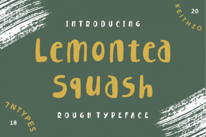 Lemontea Squash Font Download
