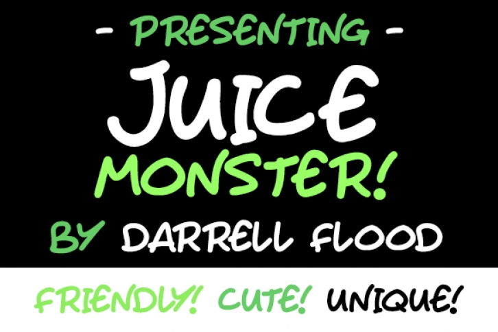 Juice Monster Font Download