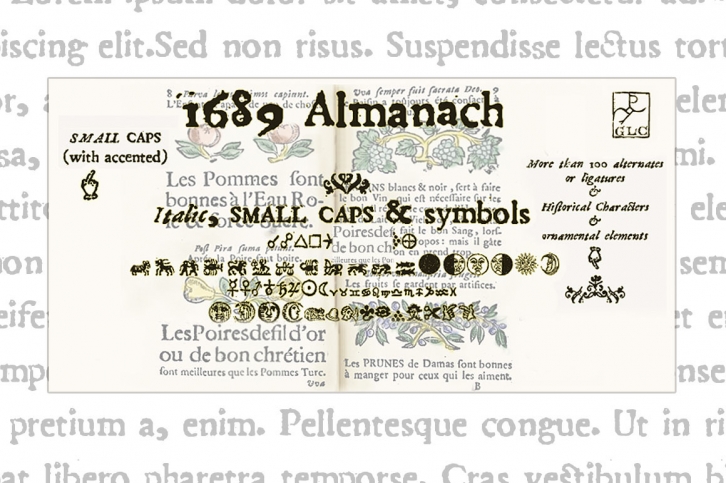 1689 Almanach Family Font Download