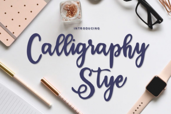Calligraphy Stye Font Download