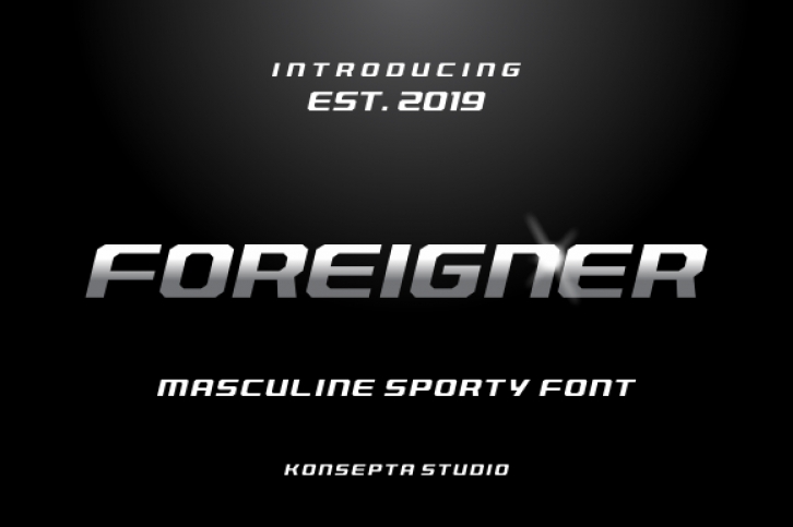 Foreigner Font Download