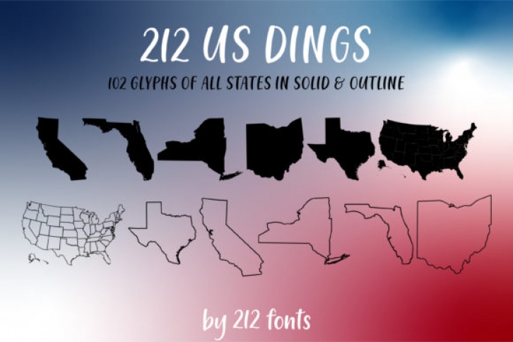 212 US Dings Font Download