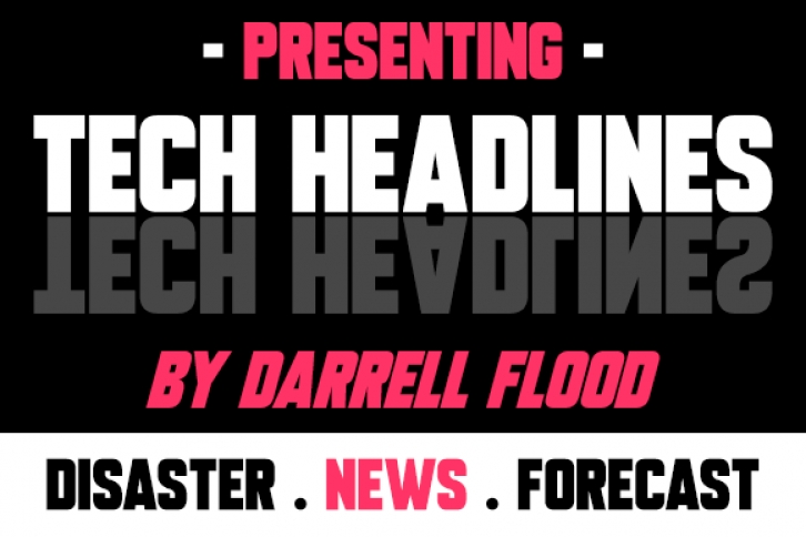 Tech Headlines Font Download