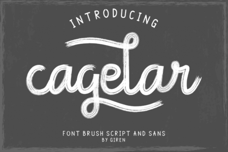 Cagelar Font Download