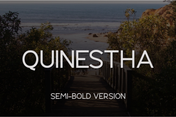 Quinestha Semi-Bold Font Download