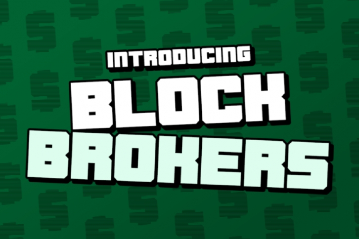 Blockbroker Font Download