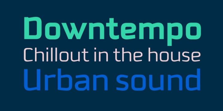 Downtempo Font Download