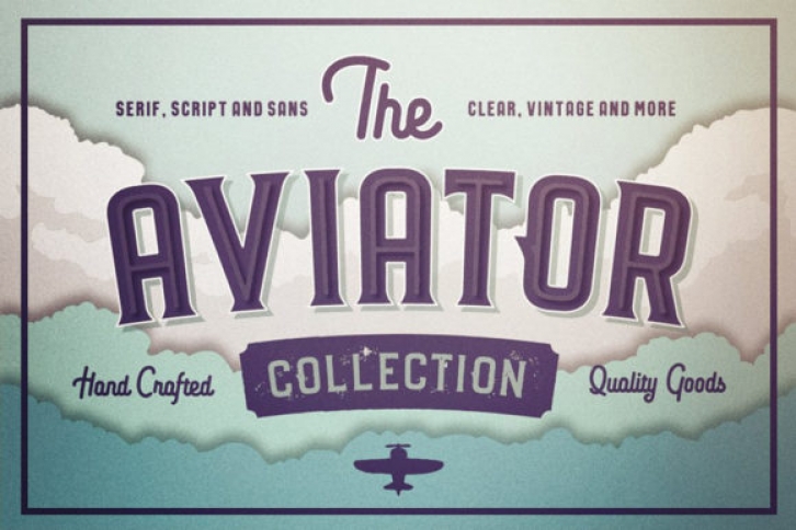 The Aviator Font Download