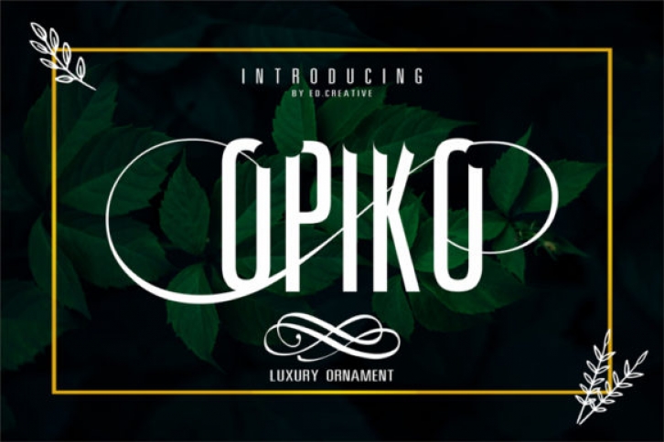 Opiko Font Download