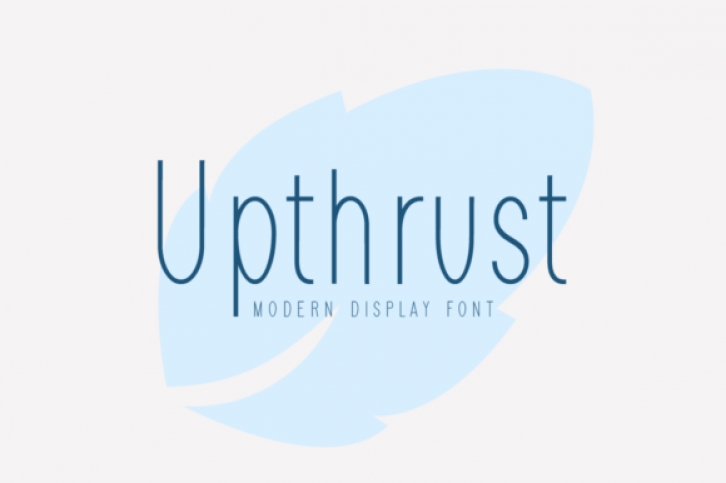 Upthrust Font Download