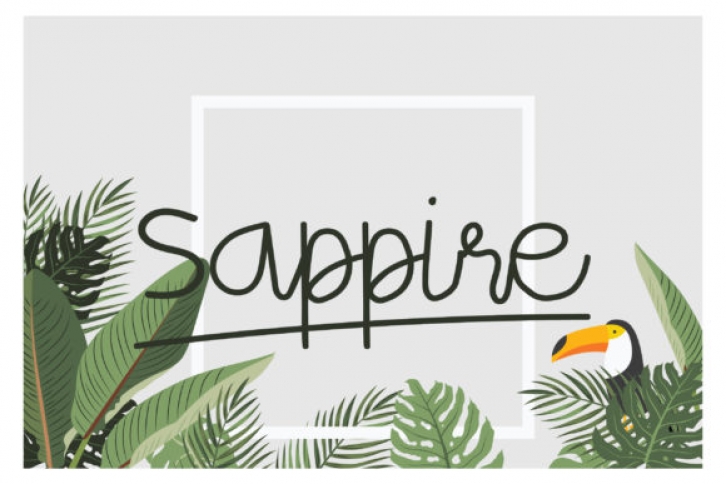 Sappire Font Download