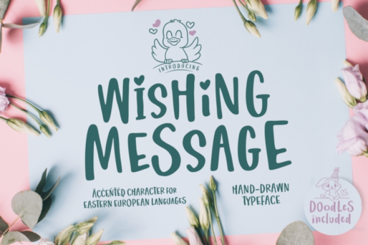 Wishing Message Font Download