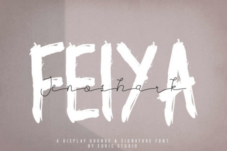 Jenoshark Feiya Font Download