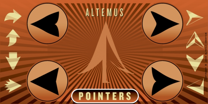 Altemus Pointers Font Download
