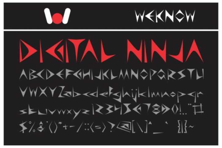Digital Ninja Font Download