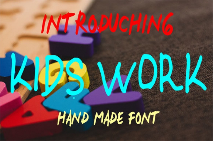 Kids Work Font Download