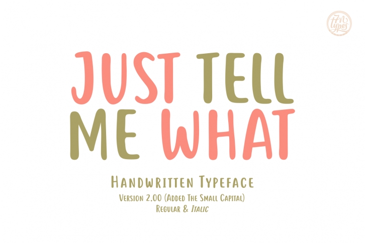 Just tell me what Font Download