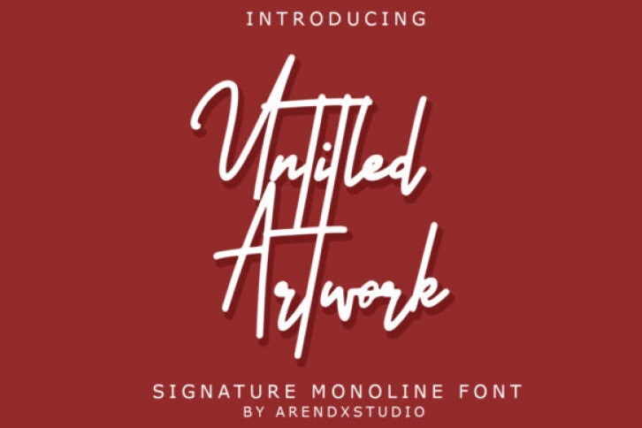 Untitled Artwork Font Download