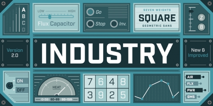 Industry Font Download