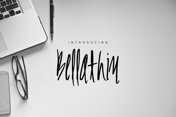 Bellathin Font Download