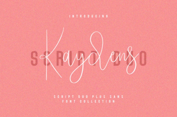 Kaydens Duo Font Download