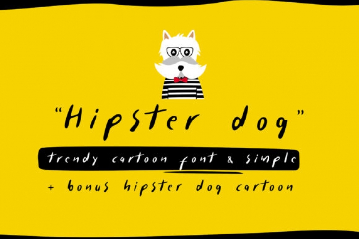 Hipster Dog Font Download
