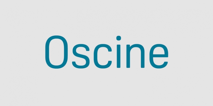 Oscine Font Download