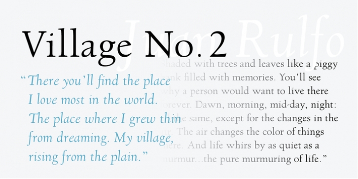 LTC Village No 2 Font Download