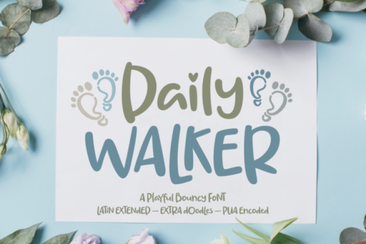 Daily Walker Font Download