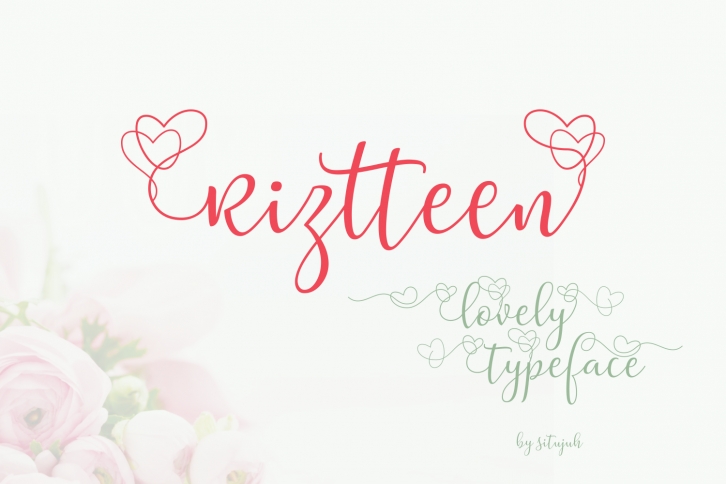 Riztteen Font Download