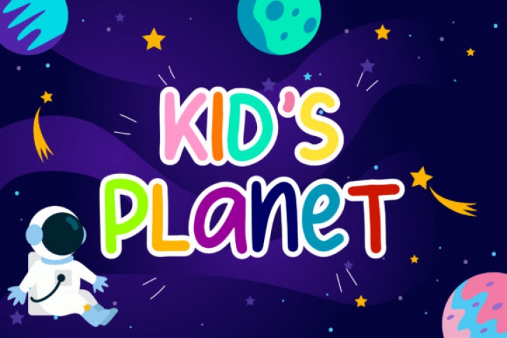Kid's Planet Font Download