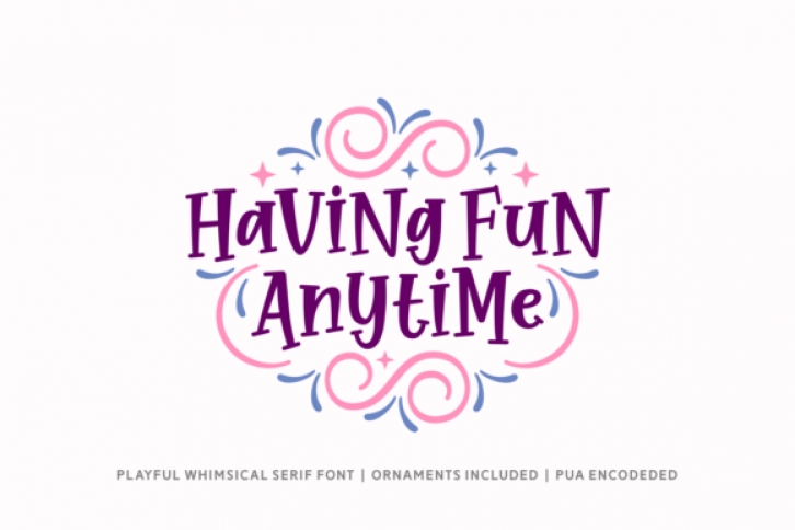 Having Fun Anytime Font Download