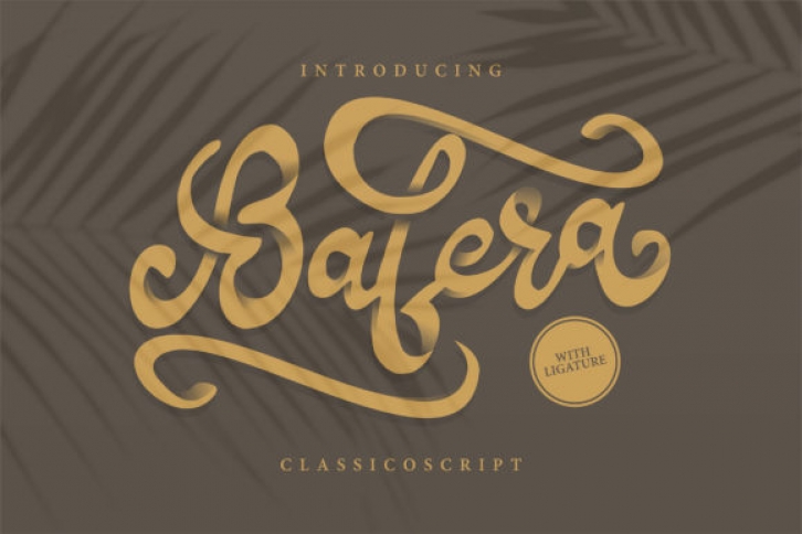 Bafera Font Download