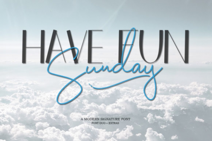 Have Fun Sunday Duo Font Download