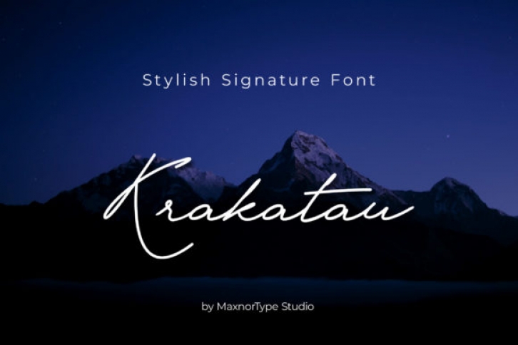 Krakatau Font Download