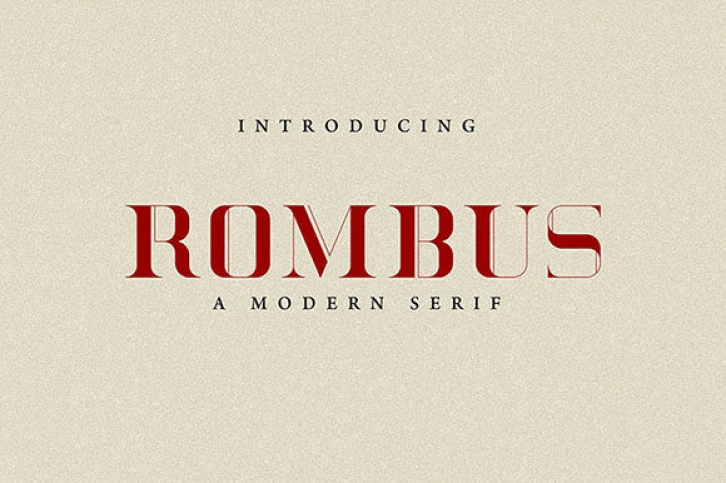 Rombus Font Download