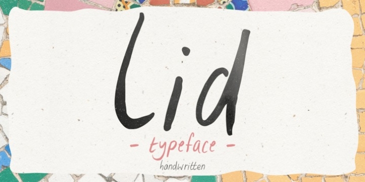 Lid Font Download