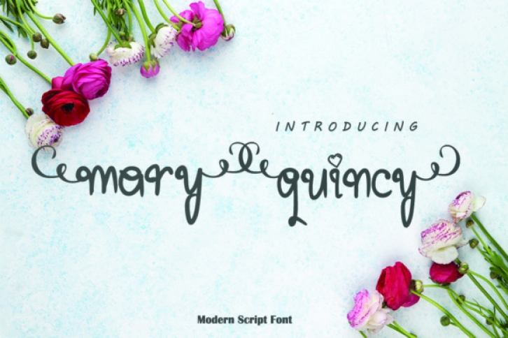 Mary Quincy Font Download