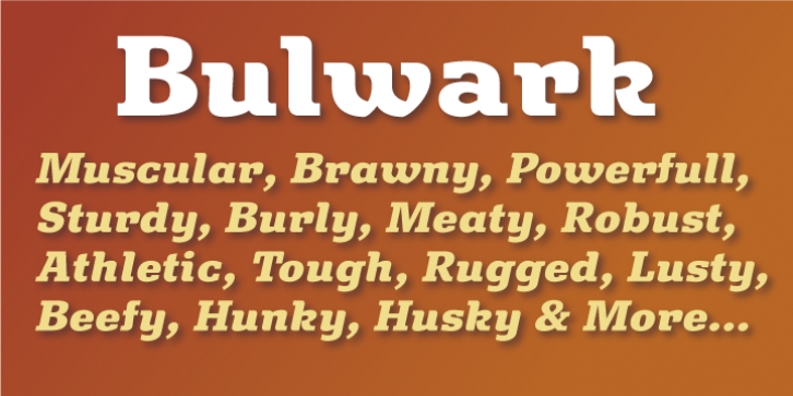 Bulwark Font Download