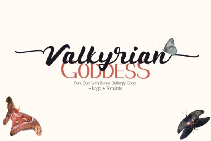 Valkyrian Goddess Duo Font Download
