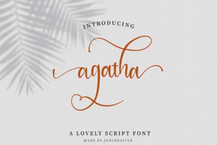 Agatha Font Download