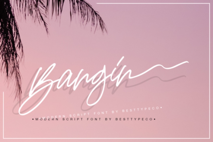 Bangin Font Download