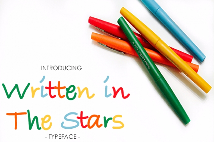 Written in The Stars Font Download